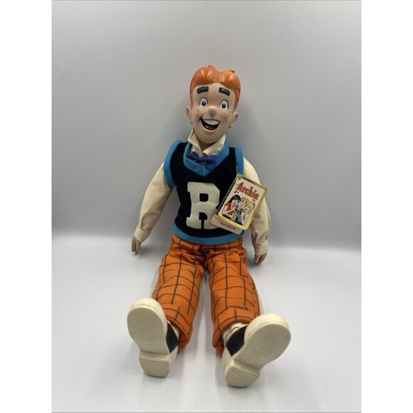 Vintage Archie Comic Doll 1987 WITH TAGS , GREAT COLLECTIBLE SEE ALL - Picture 1 of 16